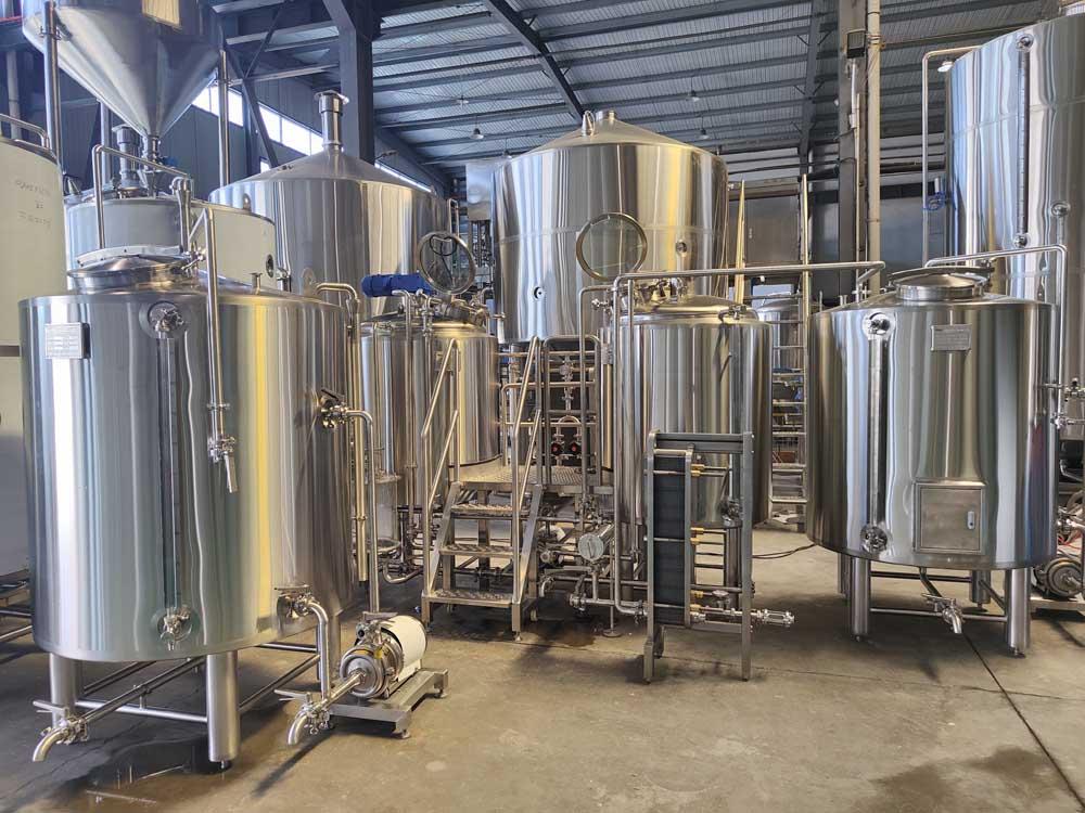 500L Brewery Equipment Exported to Curacao